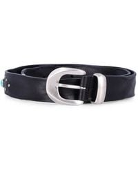 Mancini 1979 - Ceinture Alfred À Détails De Clous Et De - Lyst