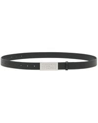 MM6 by Maison Margiela - Numeric Plaque Belt - Lyst