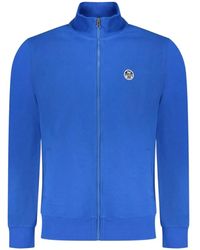 North Sails - Logo-Patch Zip-Up Sweater - Lyst