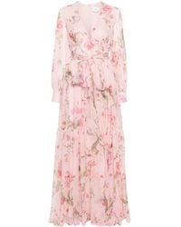 Erdem - Floral-print Silk Gown - Lyst