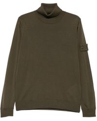 Stone Island - Pull Ghost À Patch Logo - Lyst