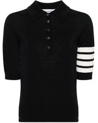 Thom Browne - 4Bar Wool Polo Shirt - Lyst