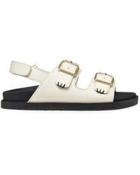 Geox - Buckle-Fastening Slingback Sandals - Lyst