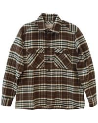 HTC - Plaid Graphic-Print Shirt - Lyst