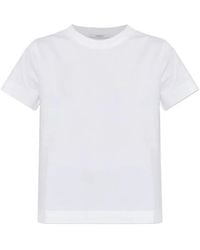 Givenchy - Slim Katoenen T-Shirt Met Paris-Borduurwerk - Lyst