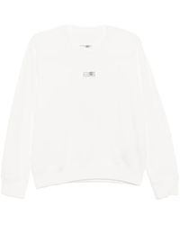 MM6 by Maison Margiela - Sweatshirt With Logo Appliqué - Lyst