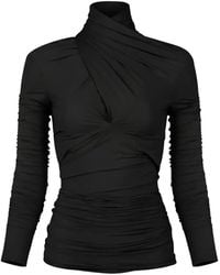 Entire studios - Gres Ruched Top - Lyst