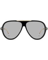 Isabel Marant - Logo-Engraved Navigator-Frame Sunglasses - Lyst