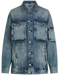 KARL LAGERFELD - Cotton Jacket - Lyst