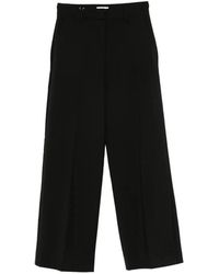 Weekend by Maxmara - Visivo Pressed-Crease Wide-Leg Trousers - Lyst
