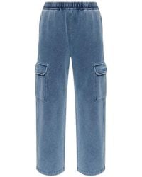A Bathing Ape - Logo-Embroidered Cargo Pants - Lyst