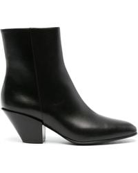 Roberto Festa - Allyk 70Mm Ankle Leather Boots - Lyst