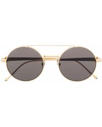 Cartier - Pasha Round-frame Sunglasses - Lyst