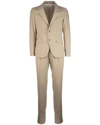 Corneliani - Pinstripe-Pattern Single-Breasted Suit - Lyst