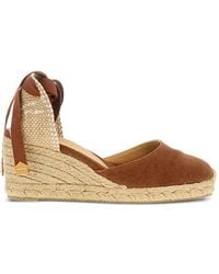 Castañer - Lace-Up Wedge Espadrilles - Lyst