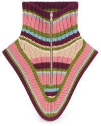 Dries Van Noten - Wool Zip Collar - Lyst
