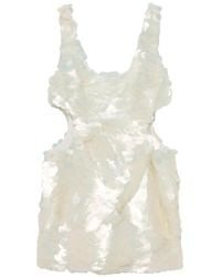 Jonathan Simkhai - Emilie Sequin-Embellished Cutout Mini Dress - Lyst
