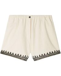 Alanui - Akasha Cotton-Blend Shorts - Lyst