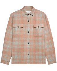 Ami Paris - Maxi Checked Overshirt - Lyst