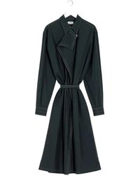 Lemaire - Asymmetrical-Panel Shirt Dress - Lyst