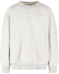 Maison Margiela - Denim-Patchwork Crew-Neck Sweatshirt - Lyst