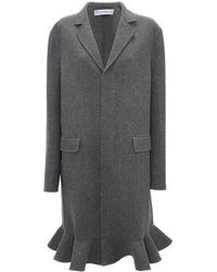 JW Anderson - Notched-lapels Single-breasted Coat - Lyst
