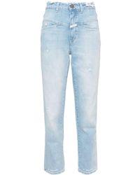 Closed - Mid-rise Cropped Jeans - Lyst
