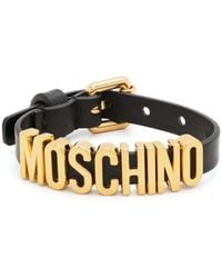 Moschino - Logo Bracelet - Lyst