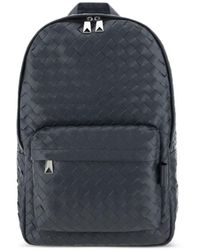 Bottega Veneta - Intrecciato Leather Backpack - Lyst