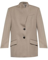 The Attico - Wool Gabardine Blazer - Lyst