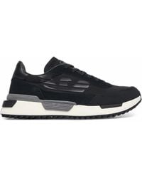 EA7 - Sneakers Mit Logo-Patch - Lyst