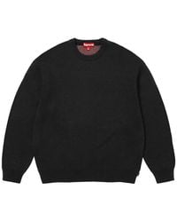 Supreme - X Spitfire Intarsia-Knit Sweater - Lyst