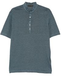 Dell'Oglio - Button-Down T-Shirt - Lyst