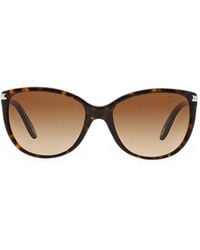 Polo Ralph Lauren - Tortoiseshell-Effect Cat-Eye-Frame Sunglasses - Lyst