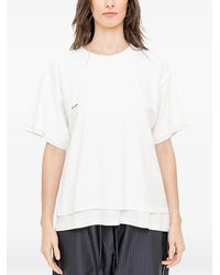 Facon Jacmin - T-Shirt Thoai Mirror À Design Superposé - Lyst