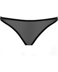 Eres - Promesse Sheer Mesh Tanga Briefs - Lyst