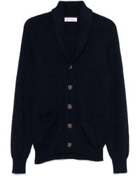 Brunello Cucinelli - Textured Knit Cardigan - Lyst