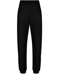 Max Mara - Logo-embroidered Jersey Track Pants - Lyst