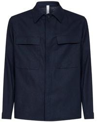 Hevò - Specchiolla Flap-Pocket Shirt - Lyst