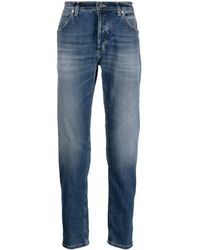 Dondup - Schmale Jeans mit Stone-Wash-Effekt - Lyst