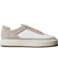 Calvin Klein - Logo-Detail Sneakers - Lyst