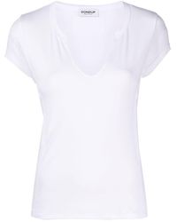 Dondup - Plain Cotton T-shirt - Lyst