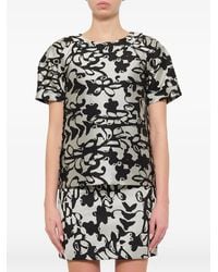 Lanvin - Print Top - Lyst