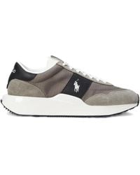 Polo Ralph Lauren - Train 89 Suede Panelled Sneakers - Lyst