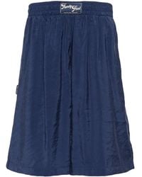 FAMILY FIRST - Appliqué-Logo Shorts - Lyst