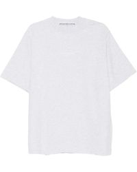 Alexander Wang - Logo-Print Oversized T-Shirt - Lyst