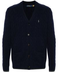 Polo Ralph Lauren - Cable-Knit Cardigan - Lyst