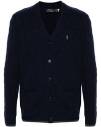 Polo Ralph Lauren - Cable-Knit Cardigan - Lyst
