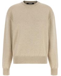Jacquemus - Pull La Maille Moulin À Logo Intarsia - Lyst