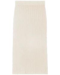 Bompard - Jupe Mi-Longue À Design Côtelé - Lyst